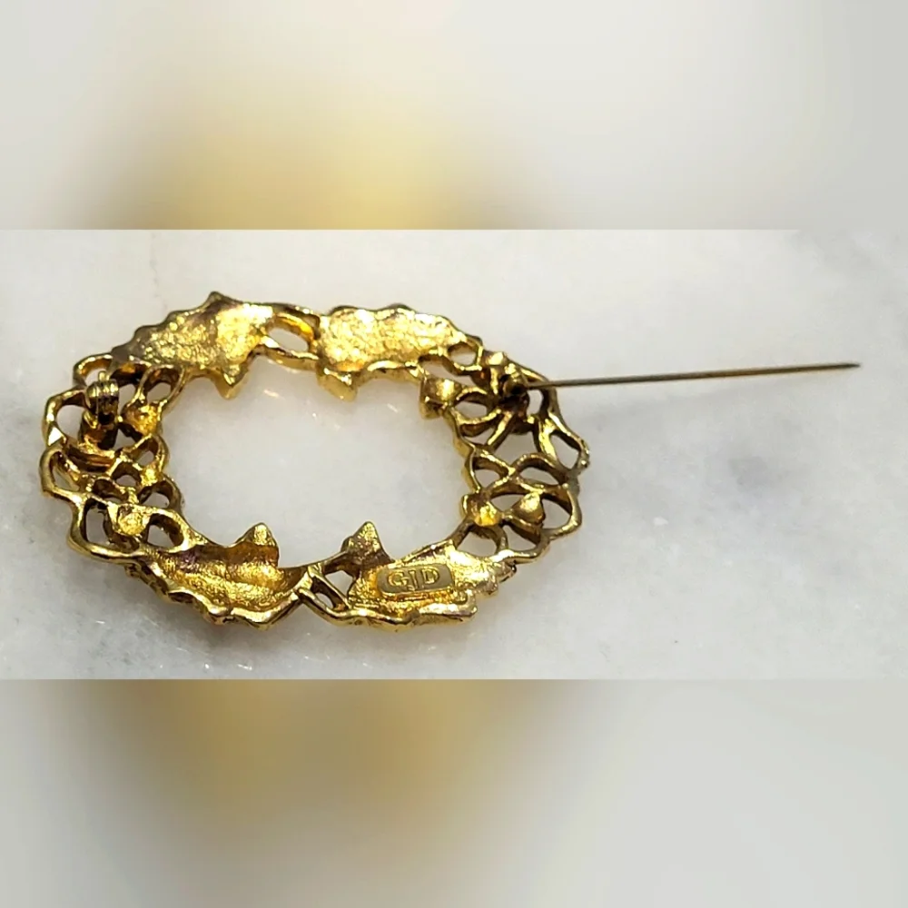 Ginnie Johansen Brooch, vintage brooch - Picture 9 of 10